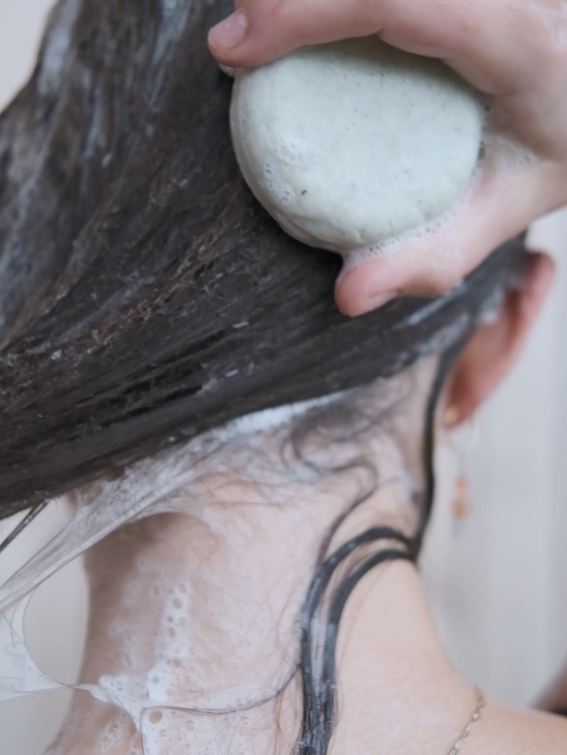 Balancing Shampoo Bar, Peppermint & Tea Tree Oil - 80 g.